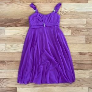 Simple Purple Dress